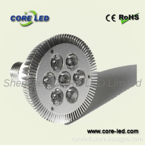 led par light 7W with E27 socket, cool white 6000-6500K